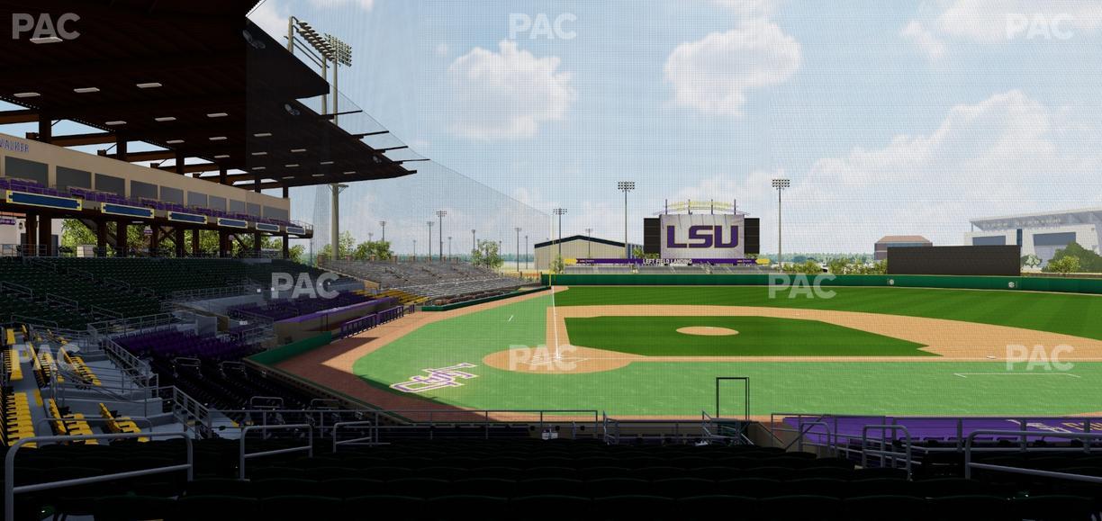 Alex Box Stadium - Section 209 Seat View