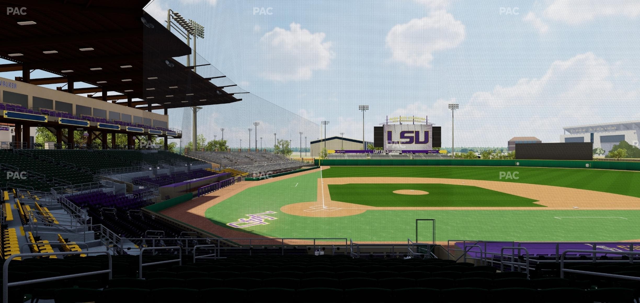 Alex Box Stadium - Section 209 Seat View