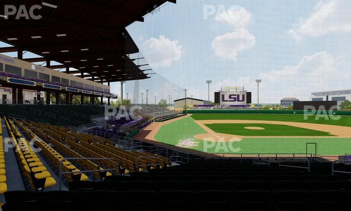 Alex Box Stadium - Section 210 Seat View