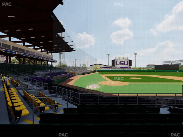 Alex Box Stadium - Section 210 Seat View