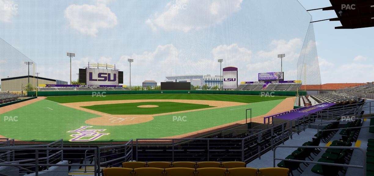 Alex Box Stadium - Section 211 Seat View