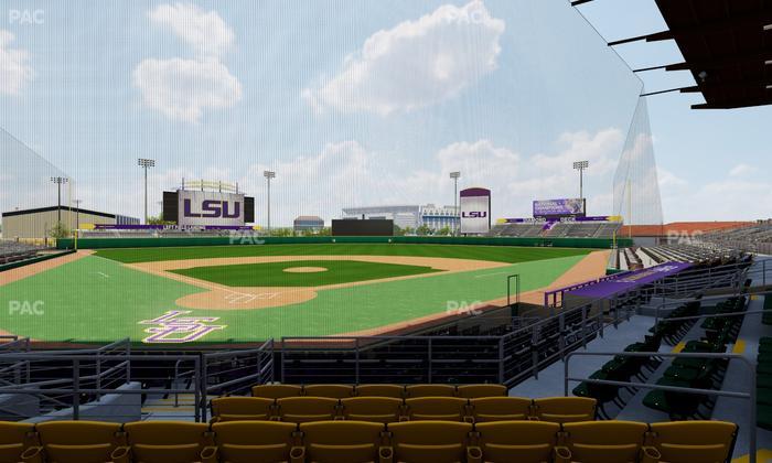 Alex Box Stadium - Section 211 Seat View