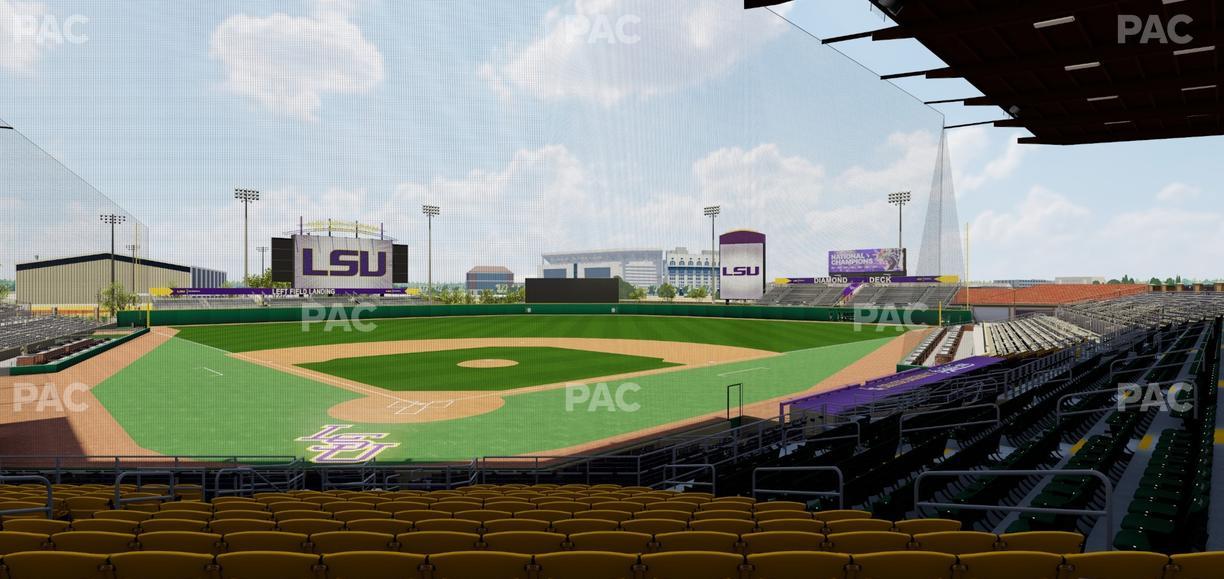 Alex Box Stadium - Section 211 Seat View