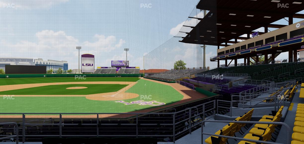 Alex Box Stadium - Section 214 Seat View