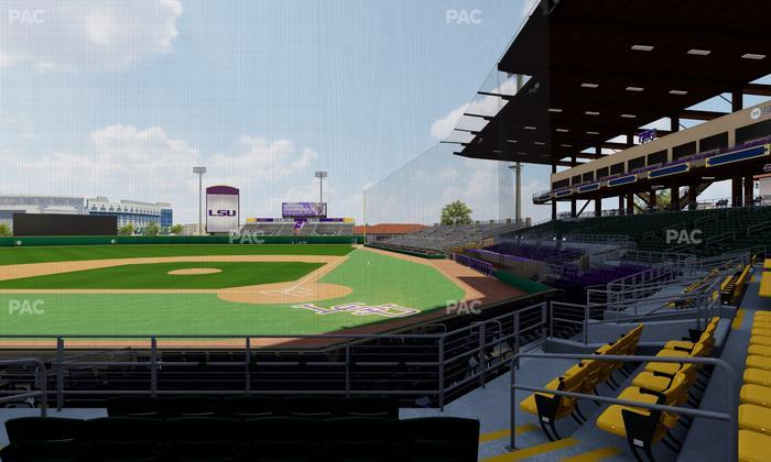 Alex Box Stadium - Section 214 Seat View