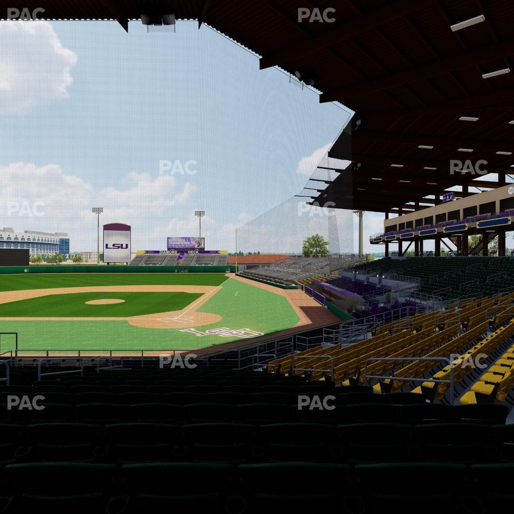 Alex Box Stadium - Section 214 Seat View