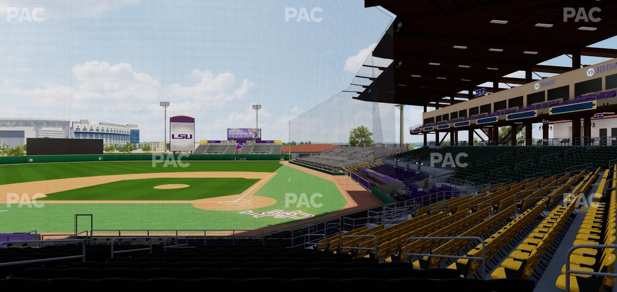 Alex Box Stadium - Section 214 Seat View
