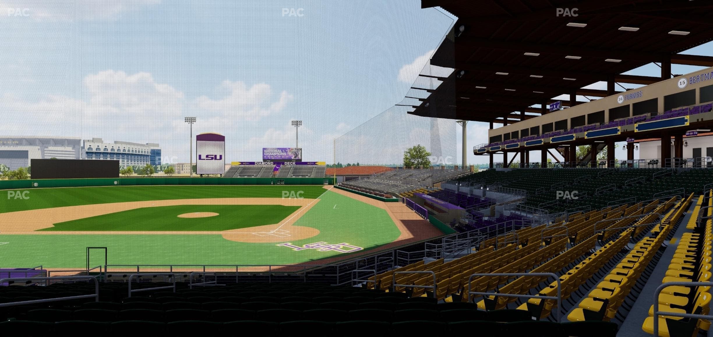 Alex Box Stadium - Section 214 Seat View