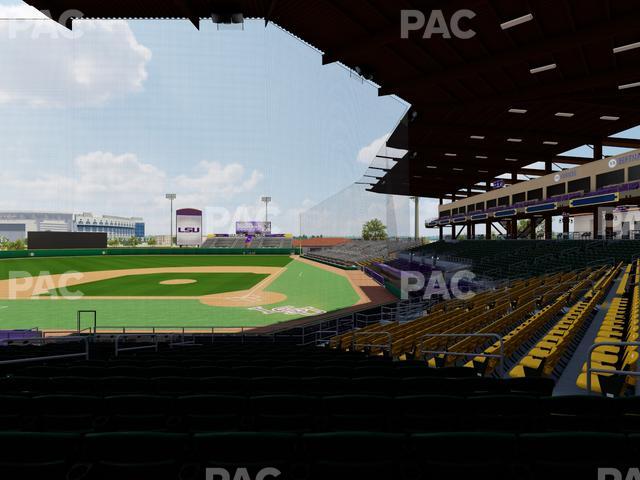 Alex Box Stadium - Section 214 Seat View