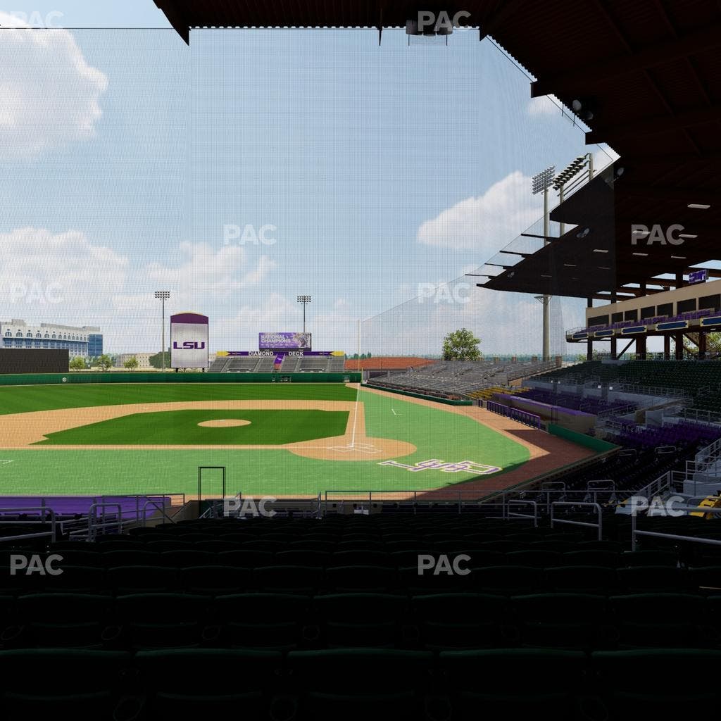 Alex Box Stadium - Section 215 Seat View
