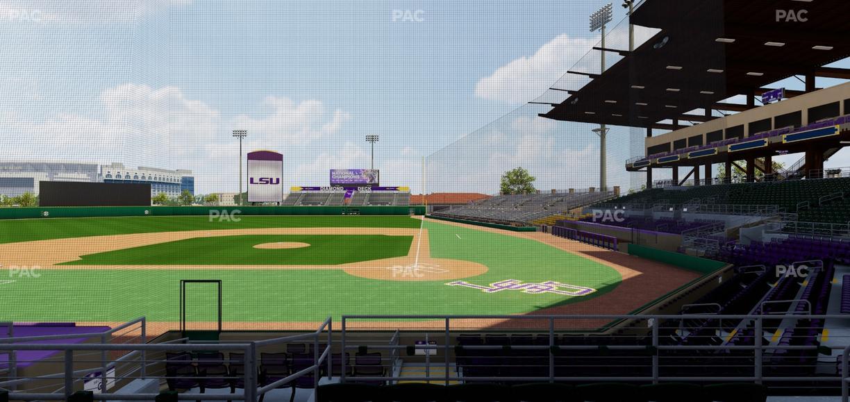 Alex Box Stadium - Section 215 Seat View