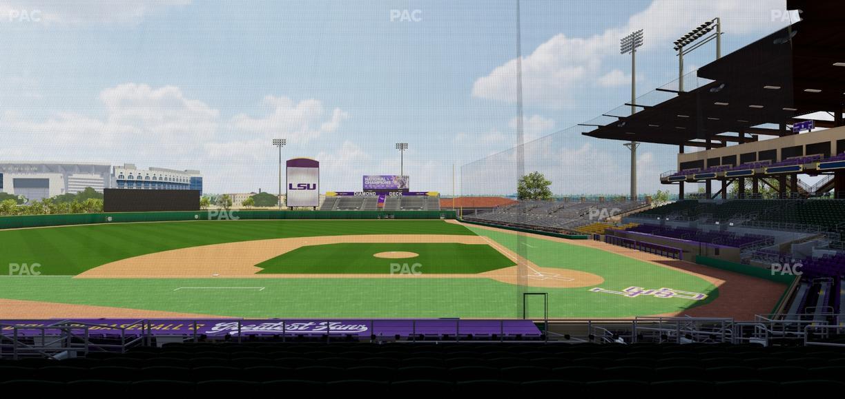 Alex Box Stadium - Section 216 Seat View