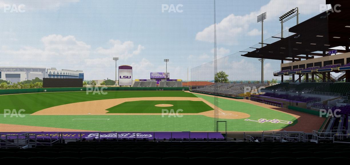 Alex Box Stadium - Section 216 Seat View