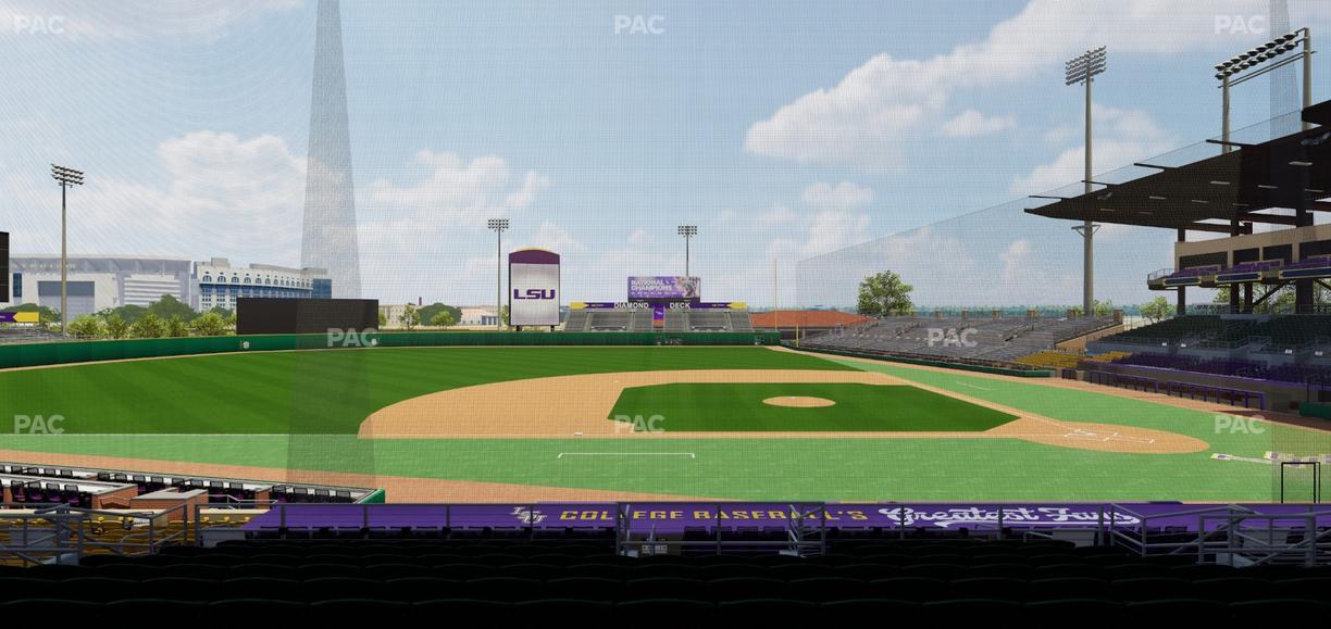 Alex Box Stadium - Section 217 Seat View