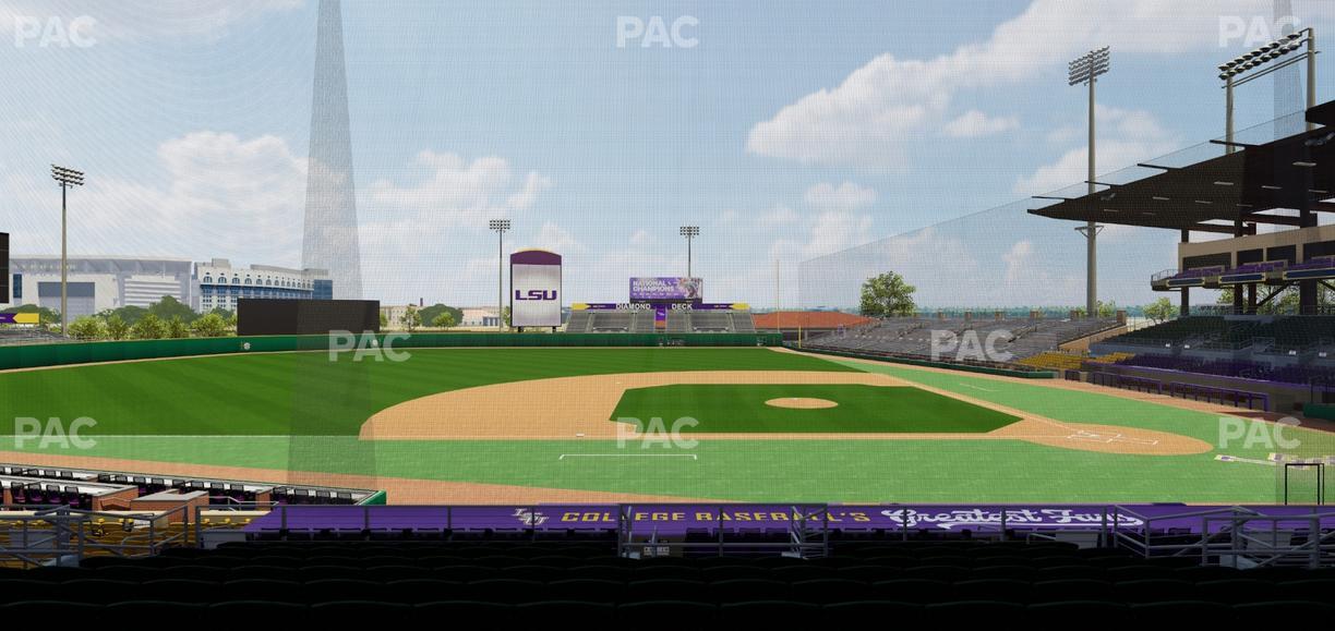 Alex Box Stadium - Section 217 Seat View