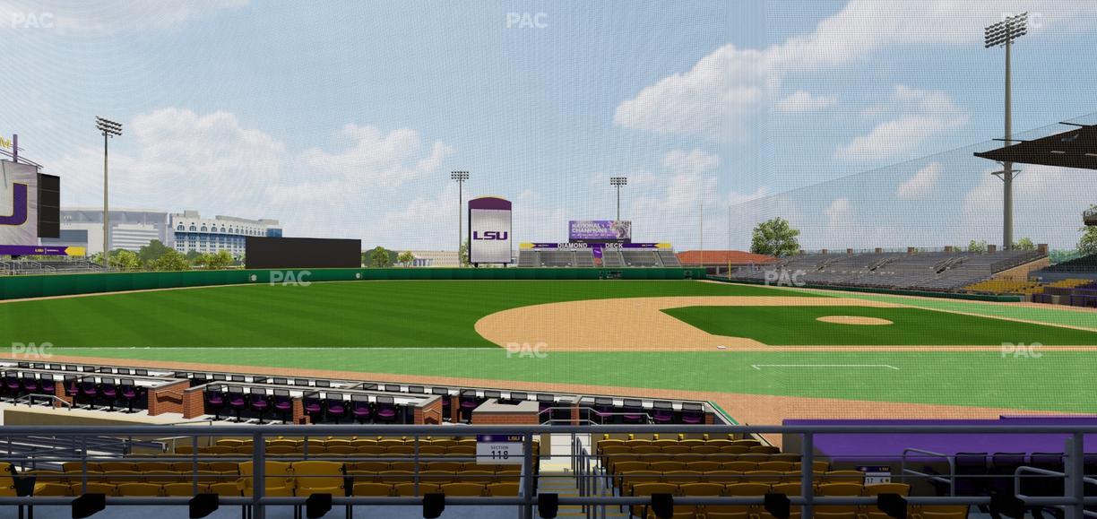 Alex Box Stadium - Section 218 Seat View