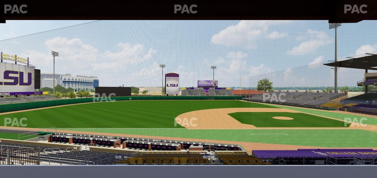 Alex Box Stadium - Section 218 Seat View