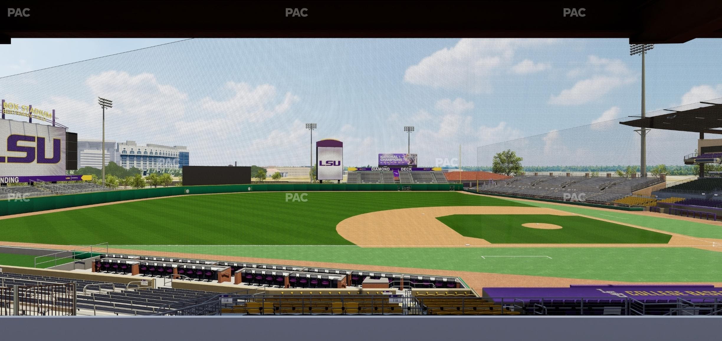 Alex Box Stadium - Section 218 Seat View