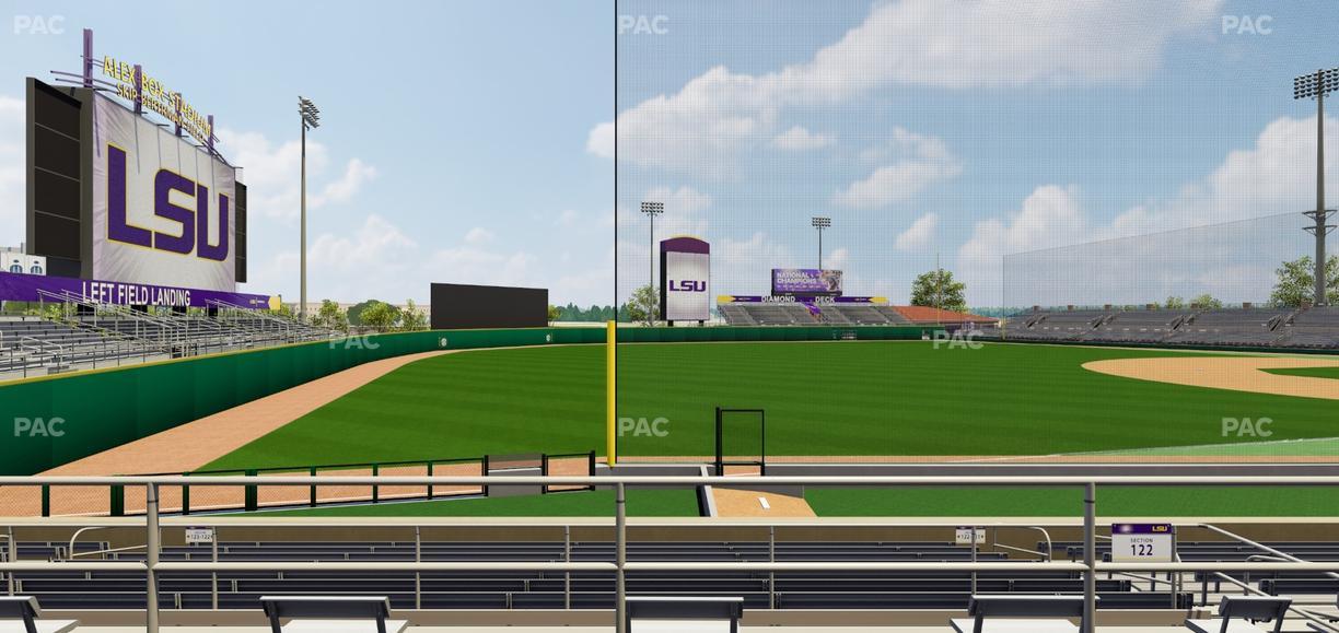 Alex Box Stadium - Section 222 Seat View