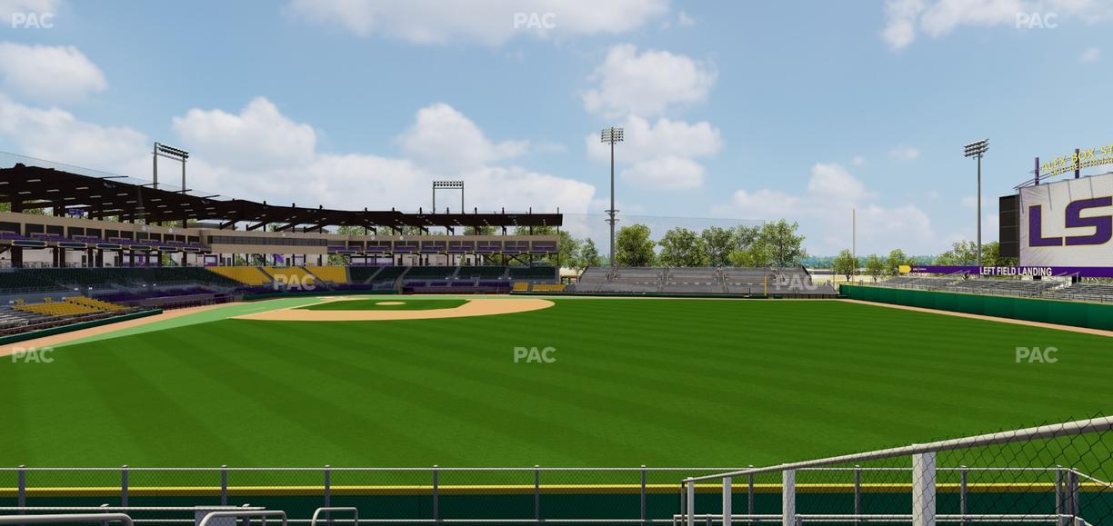 Alex Box Stadium - Section 95 Seat View