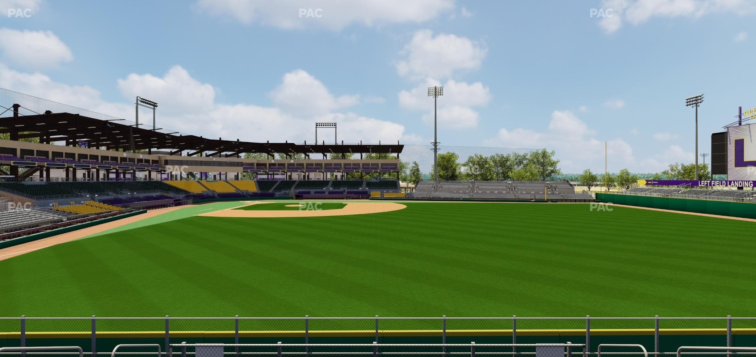 Alex Box Stadium - Section 96 Seat View