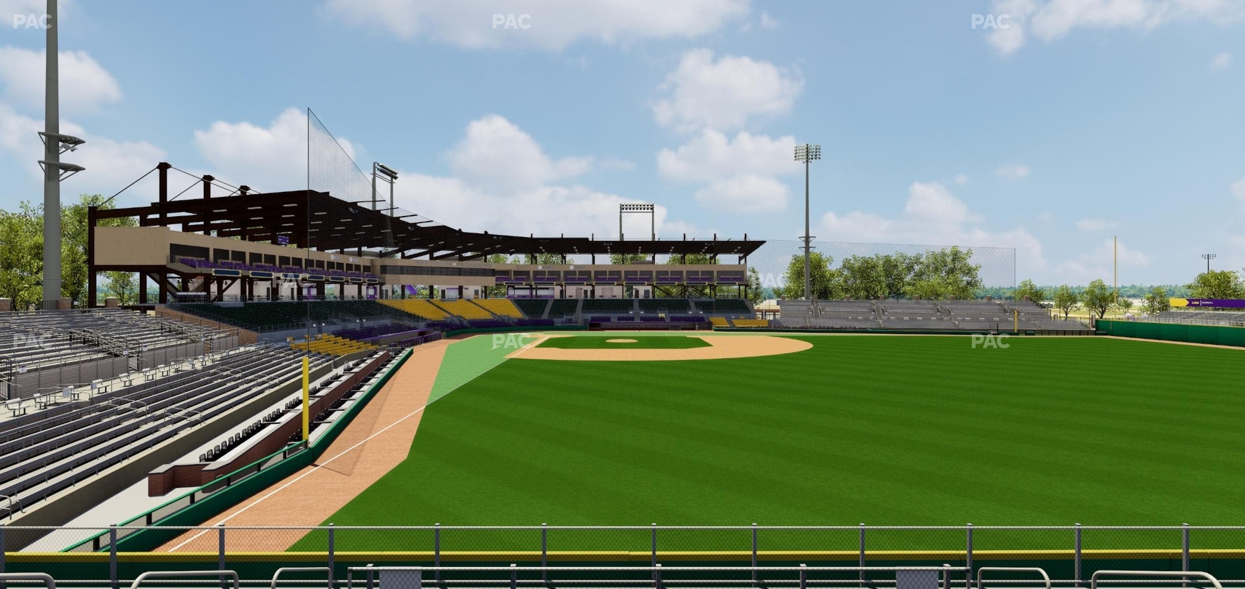 Alex Box Stadium - Section 99 Seat View