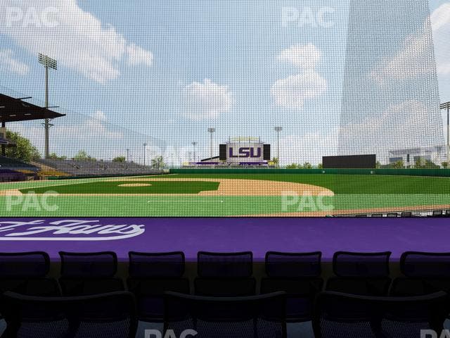 Alex Box Stadium - Section A Seat View
