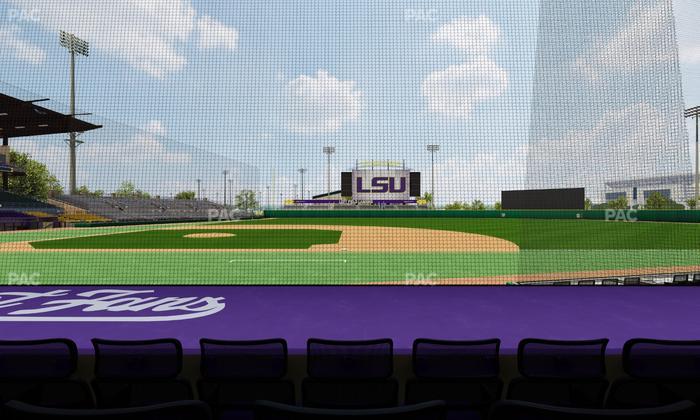 Alex Box Stadium - Section A Seat View