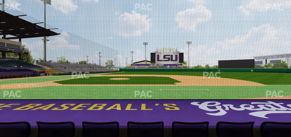 Alex Box Stadium - Section B Seat View