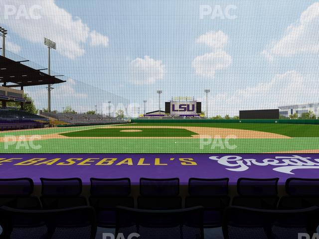 Alex Box Stadium - Section B Seat View