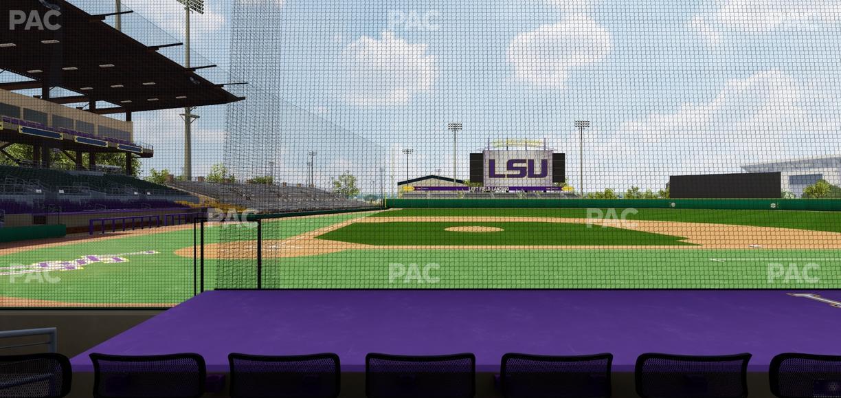 Alex Box Stadium - Section D Seat View