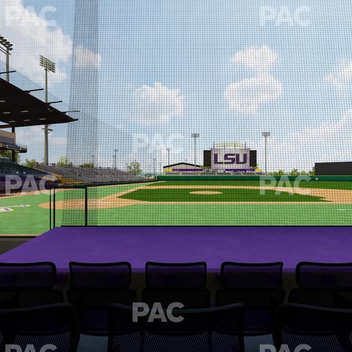 Alex Box Stadium - Section D Seat View