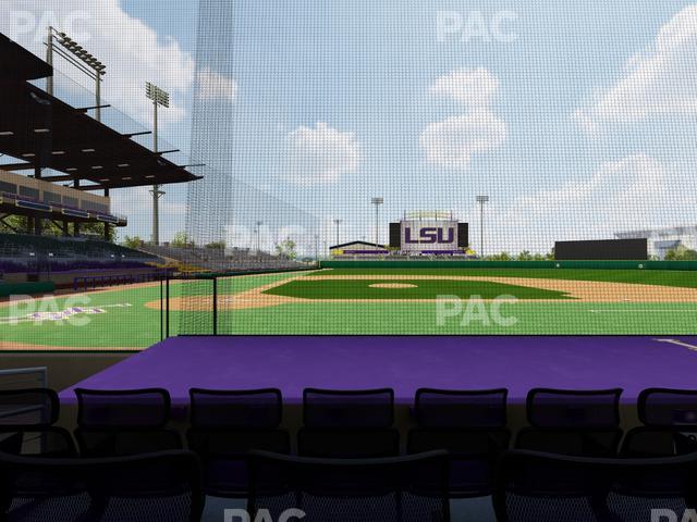 Alex Box Stadium - Section D Seat View