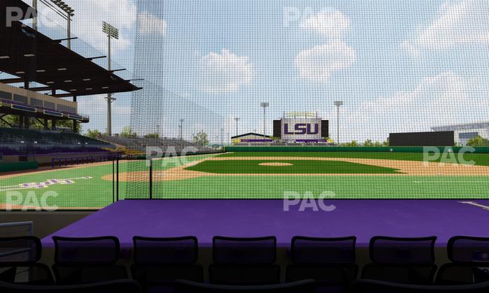 Alex Box Stadium - Section D Seat View