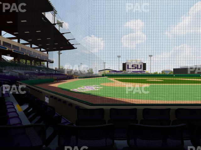 Alex Box Stadium - Section E Seat View
