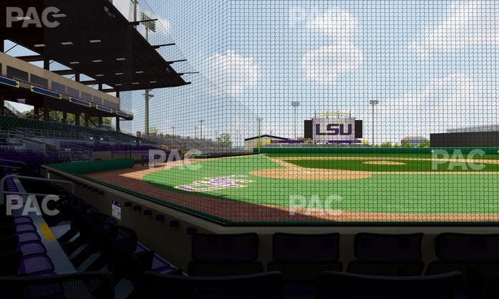 Alex Box Stadium - Section E Seat View