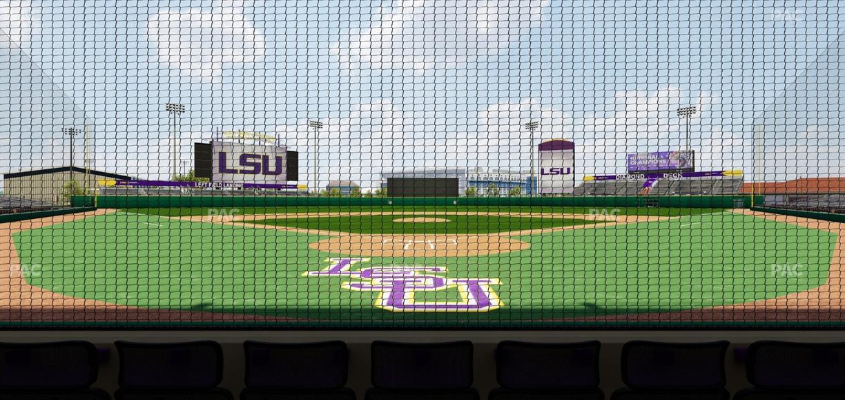 Alex Box Stadium - Section F Seat View