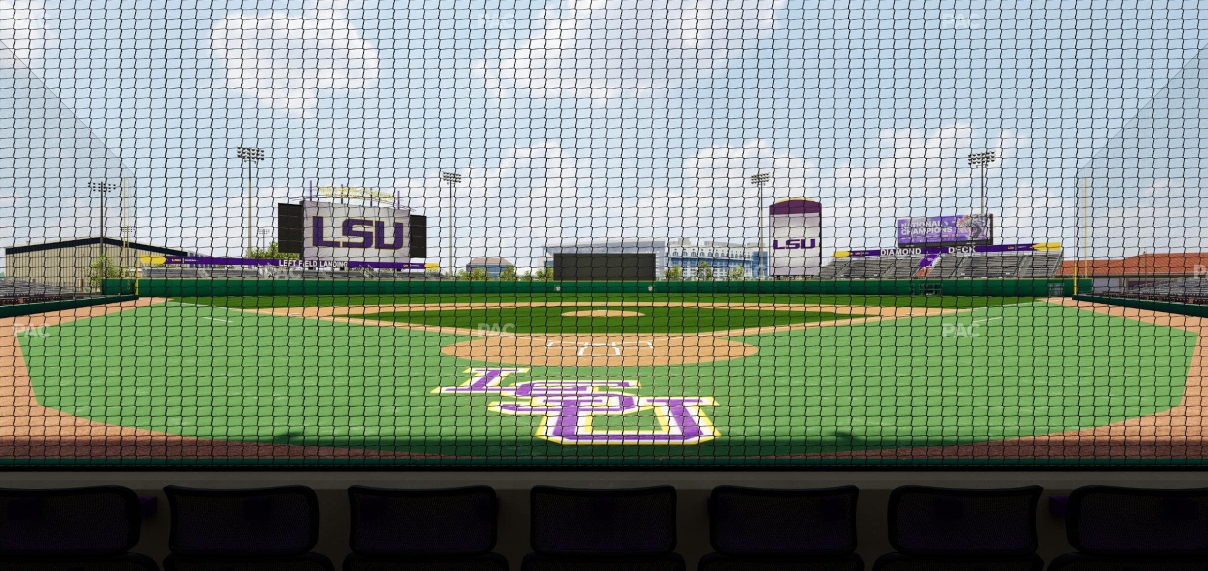Alex Box Stadium - Section F Seat View