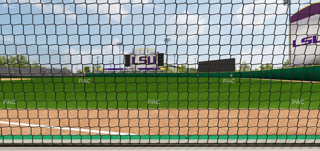 Alex Box Stadium - Section First Base Loge 1 A Seat View