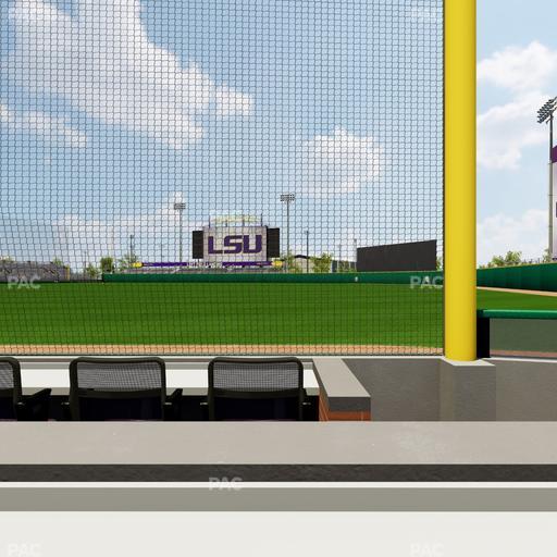 Alex Box Stadium - Section First Base Loge 1 B Seat View