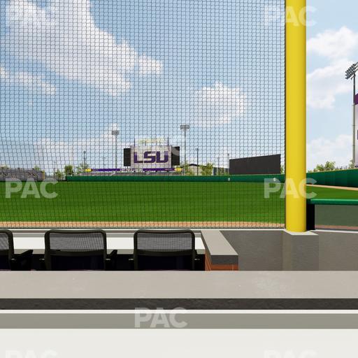 Alex Box Stadium - Section First Base Loge 1 B Seat View