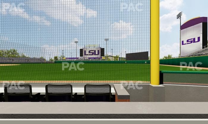 Alex Box Stadium - Section First Base Loge 1 B Seat View