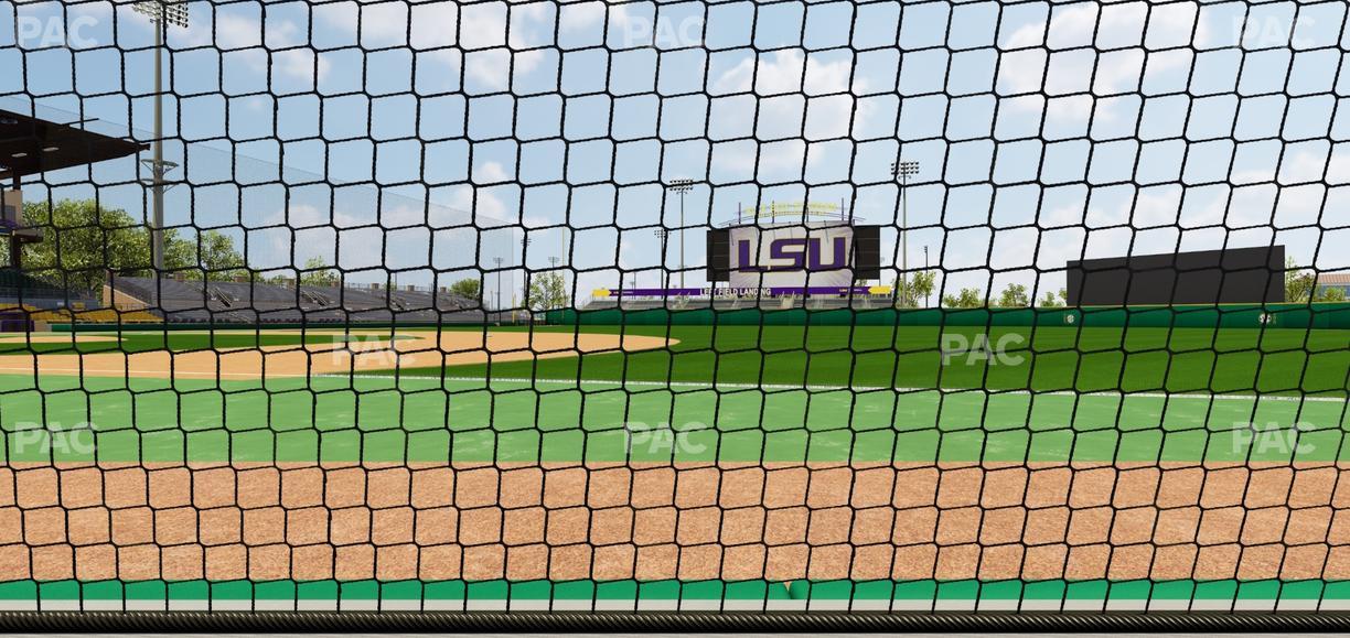 Alex Box Stadium - Section First Base Loge 10 A Seat View