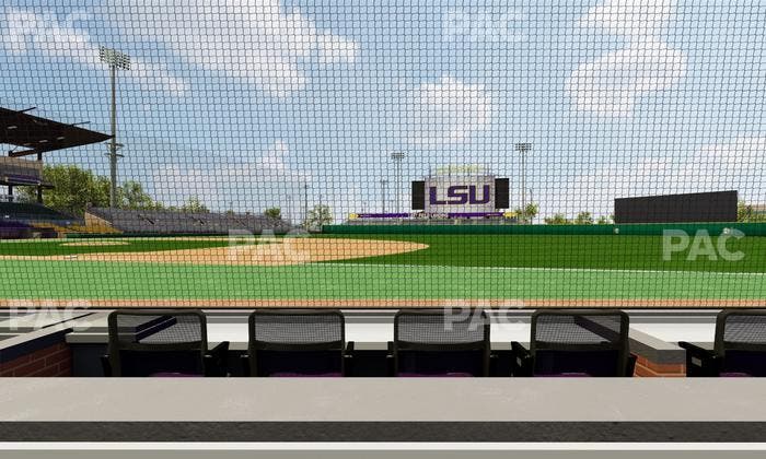 Alex Box Stadium - Section First Base Loge 10 B Seat View