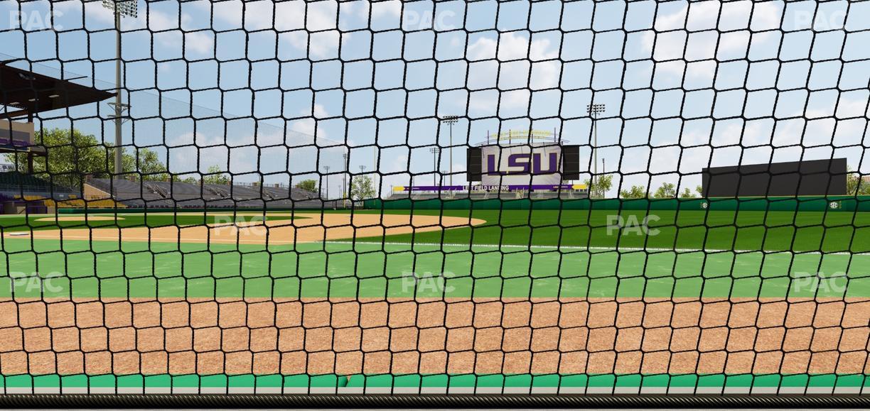 Alex Box Stadium - Section First Base Loge 11 A Seat View