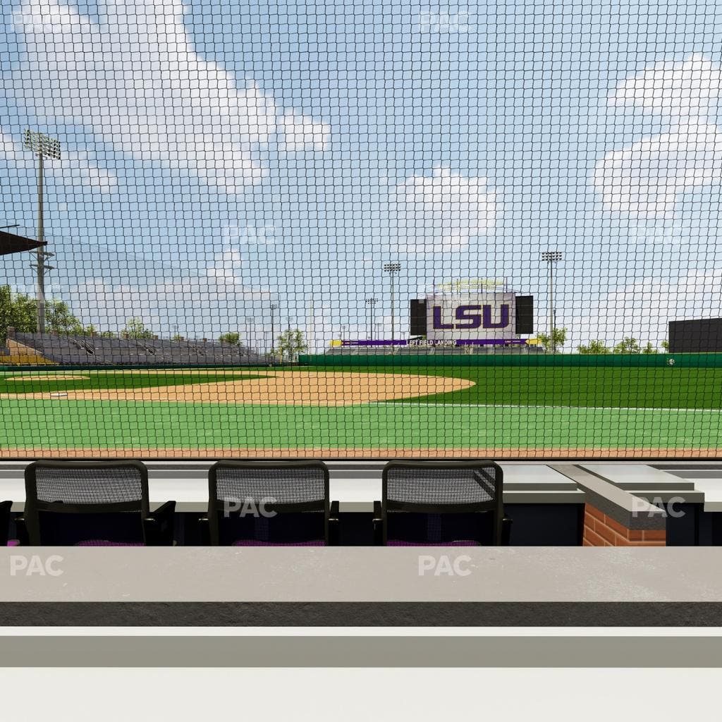 Alex Box Stadium - Section First Base Loge 11 B Seat View