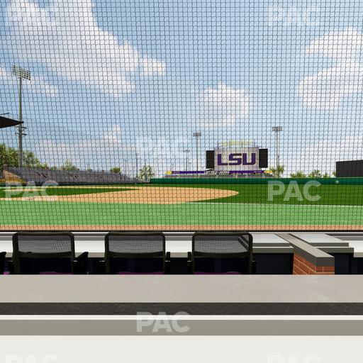 Alex Box Stadium - Section First Base Loge 11 B Seat View