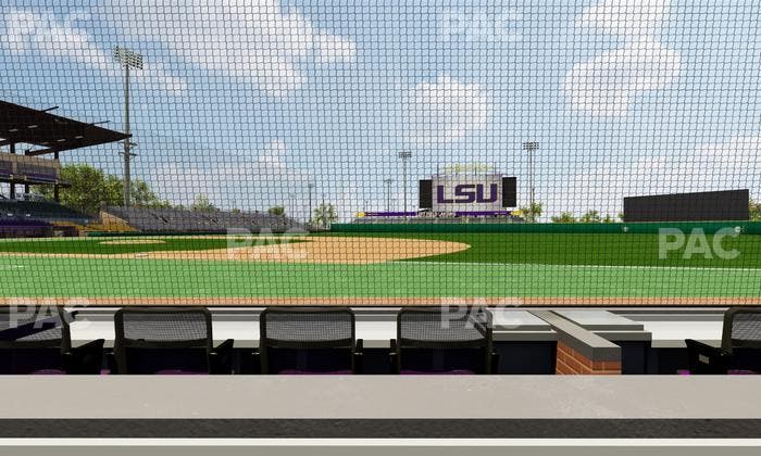 Alex Box Stadium - Section First Base Loge 11 B Seat View