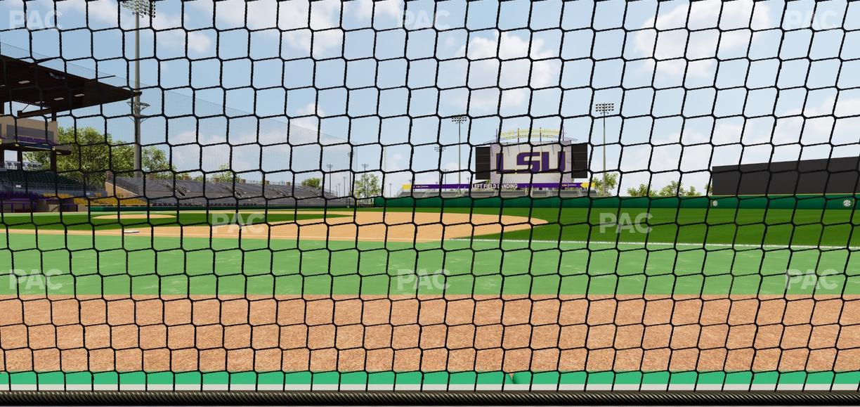 Alex Box Stadium - Section First Base Loge 12 A Seat View