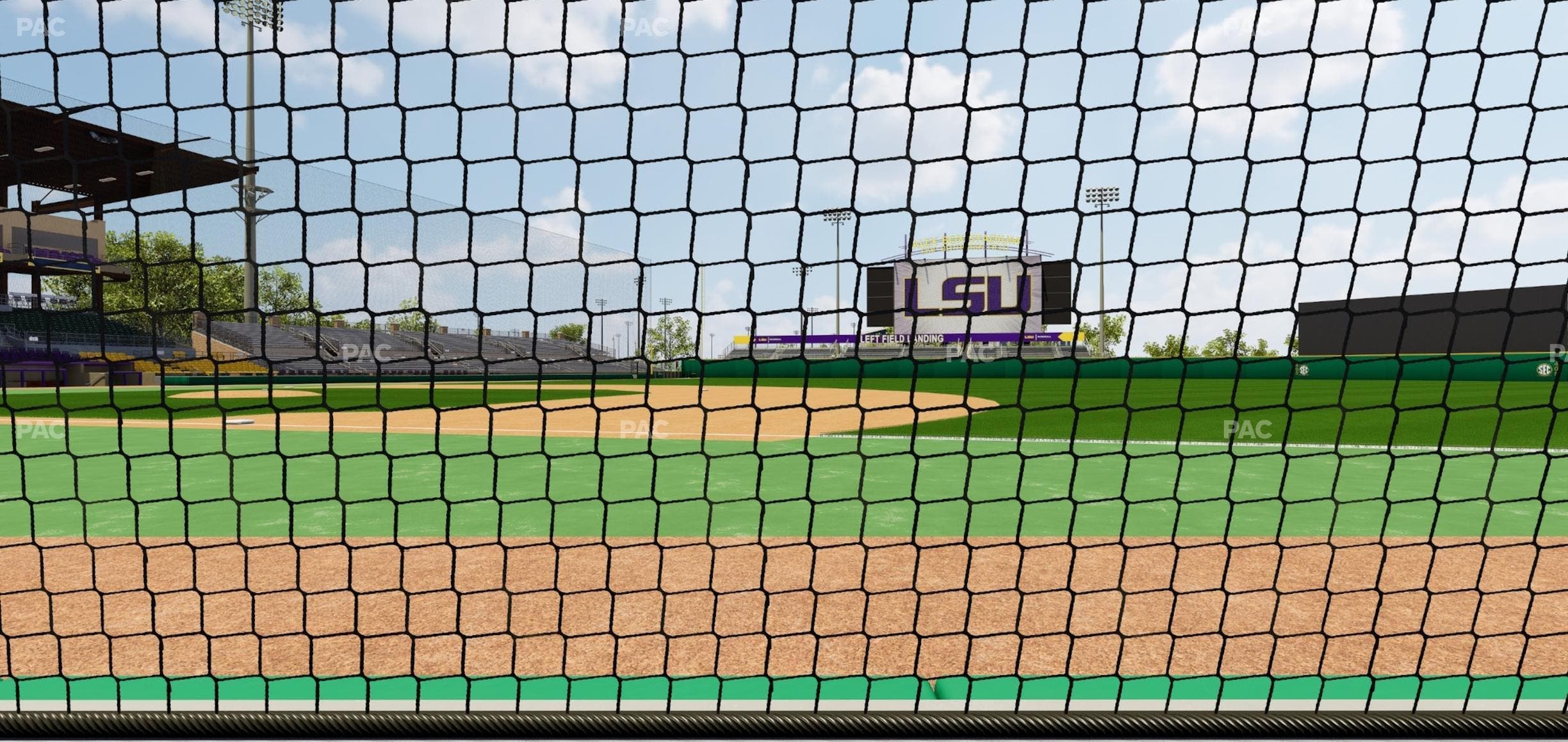 Alex Box Stadium - Section First Base Loge 12 A Seat View